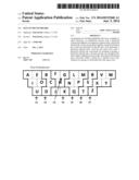 Data Entry Keyboard diagram and image