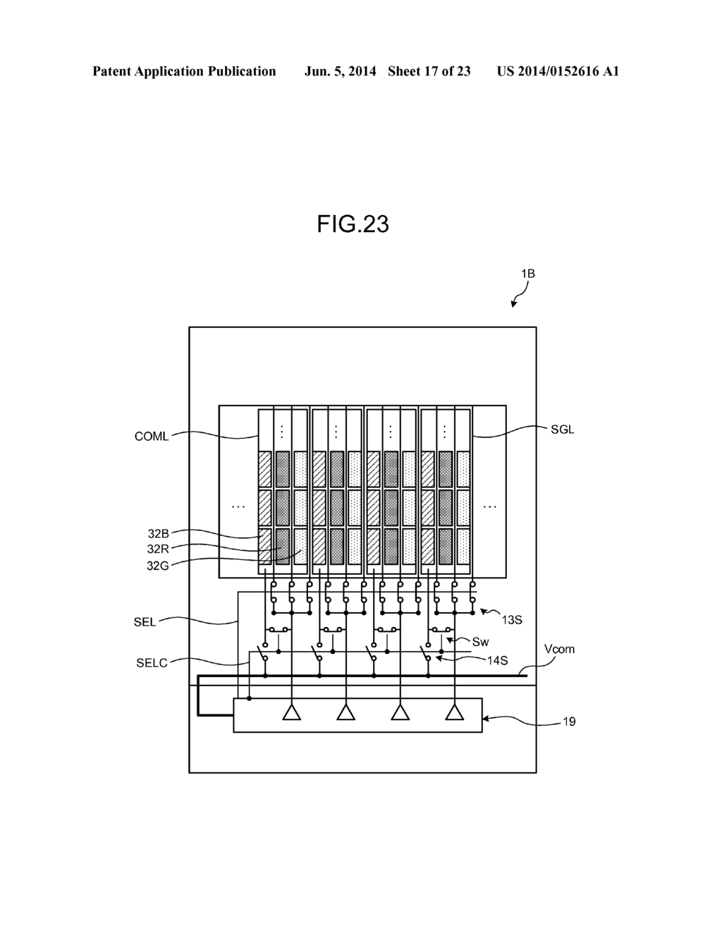 DISPLAY DEVICE WITH TOUCH DETECTION FUNCTION AND ELECTRONIC APPARATUS - diagram, schematic, and image 18