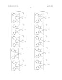 TRANSITION METAL COMPLEX AND ORGANIC LIGHT-EMITTING ELEMENT USING SAME,     COLOR-CONVERTING LIGHT-EMITTING ELEMENT, LIGHT-CONVERTING LIGHT-EMITTING     ELEMENT, ORGANIC LASER DIODE LIGHT-EMITTING ELEMENT, DYE LASER, DISPLAY     DEVICE, ILLUMINATION DEVICE, AND ELECTRONIC EQUIPMENT diagram and image