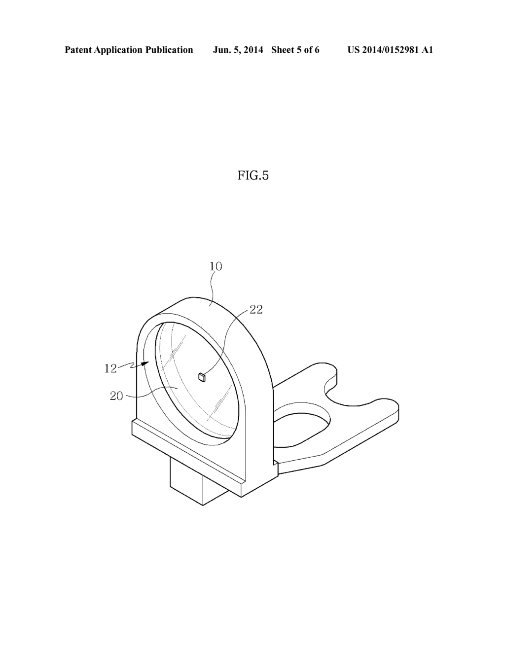 LENS FOR SIGHTING, AND SIGHTING SYSTEM USING SAME - diagram, schematic, and image 06