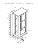 RACK-MOUNT SERVER ASSEMBLY WITH CABLE MANAGEMENT APPARATUS diagram and image