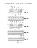 LIGHTING UNIT MADE UP OF AN INSULATING GLASS PANEL AND LIGHT-EMITTING     DIODES diagram and image