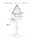 SUN, RAIN AND WIND POWERED LIGHT diagram and image