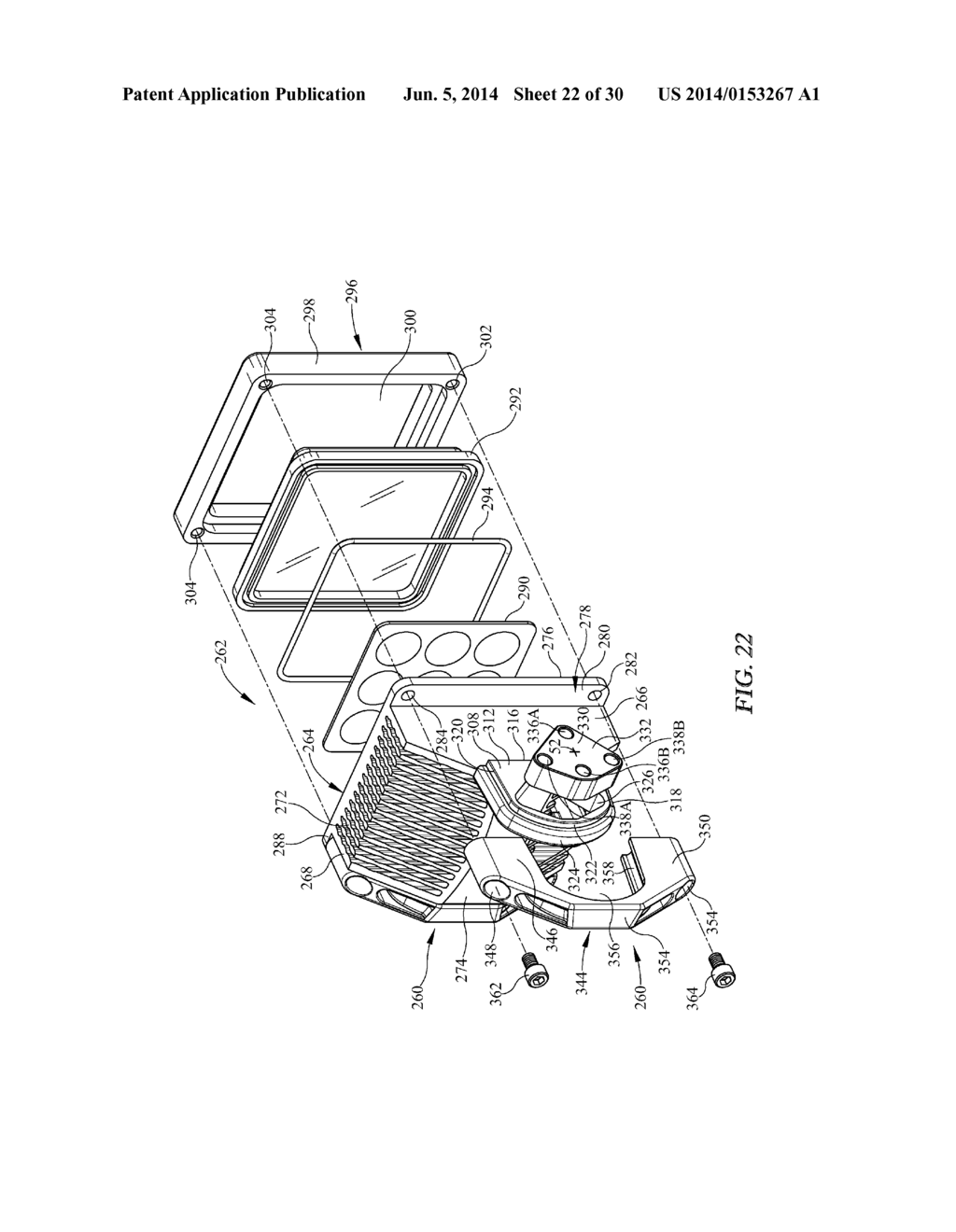 MOUNTING APPARATUS FOR ADJUSTABLY POSITIONING A LIGHTING DEVICE - diagram, schematic, and image 23