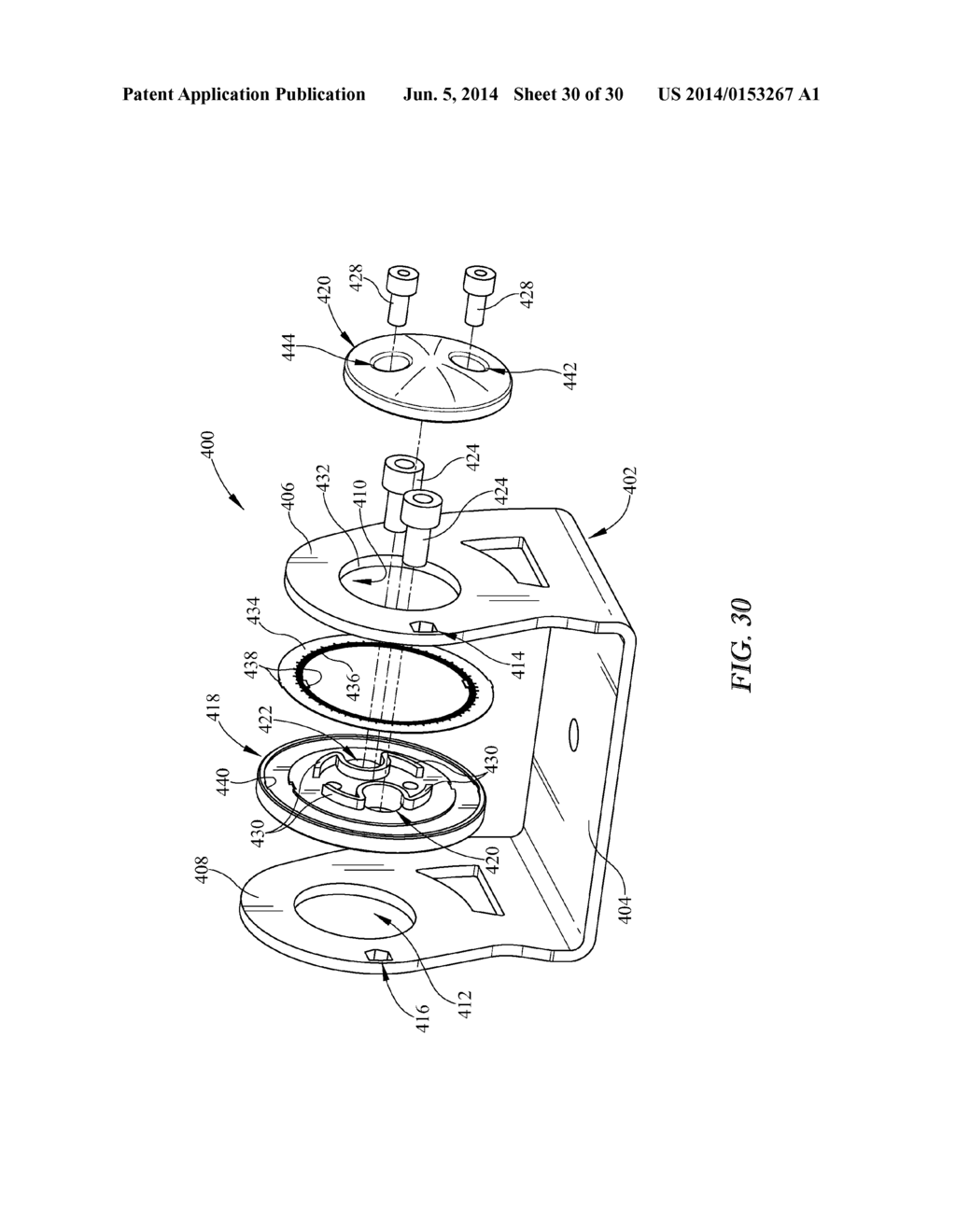 MOUNTING APPARATUS FOR ADJUSTABLY POSITIONING A LIGHTING DEVICE - diagram, schematic, and image 31