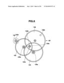 TIMEPIECE DEVICE WITH MULTIPLE-HAND diagram and image