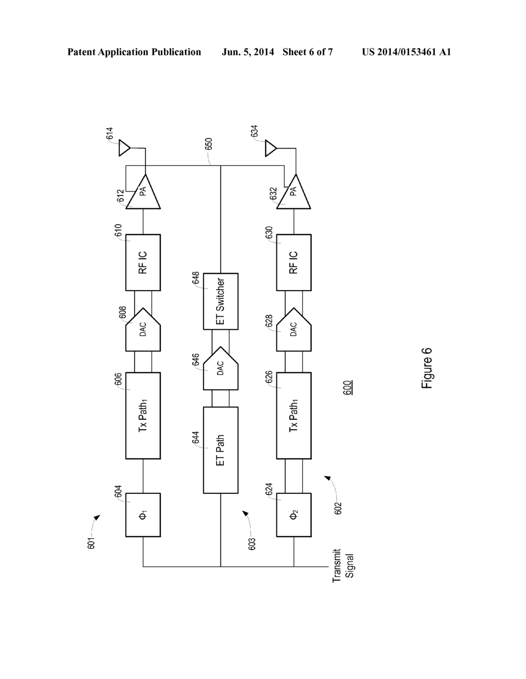 Envelope Tracker Driven Transmit Beamforming - diagram, schematic, and image 07