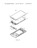 ELECTRONIC DEVICE WITH SPEAKERS diagram and image