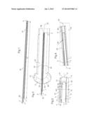 STRAIN MEASUREMENT DEVICE AND INSTALLATION OF SUCH A DEVICE IN AN ELEMENT diagram and image