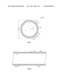 FIBER OPTIC STRAIN LOCKING ARRANGEMENT AND METHOD OF STRAIN LOCKING A     CABLE ASSEMBLY TO TUBING diagram and image