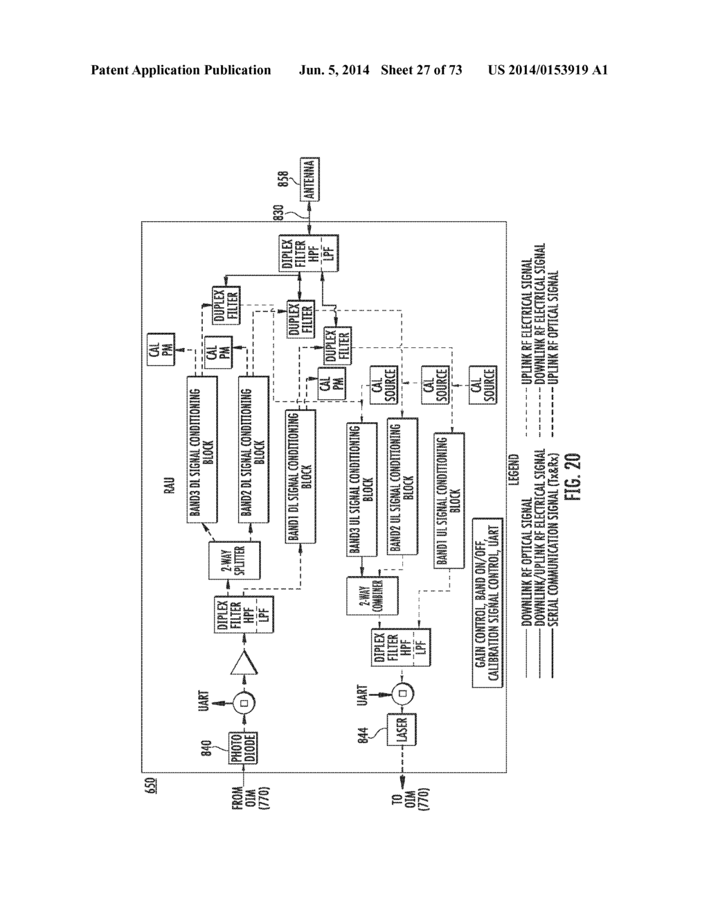 OPTICAL FIBER-BASED DISTRIBUTED ANTENNA SYSTEMS, COMPONENTS, AND RELATED     METHODS FOR MONITORING AND CONFIGURING THEREOF - diagram, schematic, and image 28