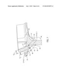 FILLET FOR USE WITH A TURBINE ROTOR BLADE TIP SHROUD diagram and image