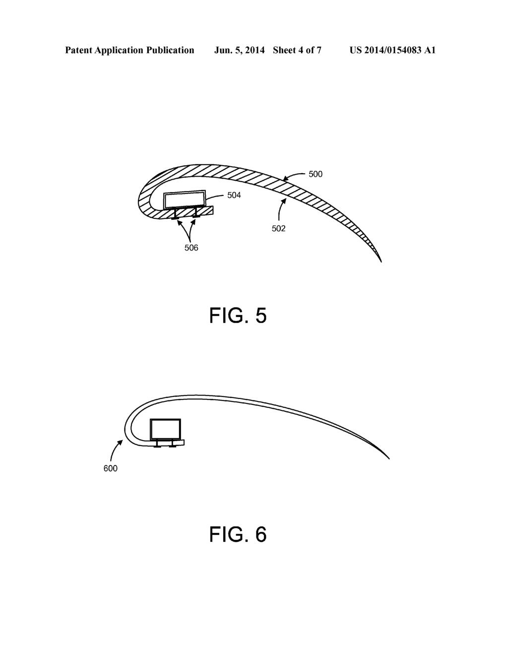 FAN BLADE WITH FLEXIBLE AIRFOIL WING - diagram, schematic, and image 05