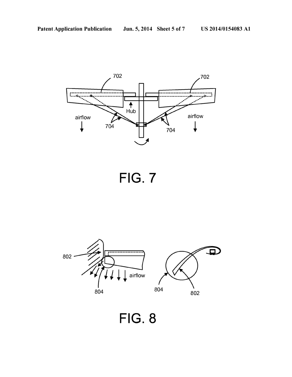 FAN BLADE WITH FLEXIBLE AIRFOIL WING - diagram, schematic, and image 06