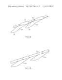 TURBINE BLADE AIRFOILS INCLUDING SHOWERHEAD FILM COOLING SYSTEMS, AND     METHODS FOR FORMING AN IMPROVED SHOWERHEAD FILM COOLED AIRFOIL OF A     TURBINE BLADE diagram and image