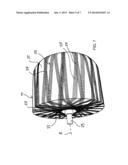 COMPONENT MADE OF A FIBER COMPOSITE MATERIAL CONTAINING WOUND LAYERS AND     METHOD OF FABRICATING THE COMPONENT diagram and image