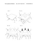 COMPOSITE CUSHIONING MATERIAL AND JIGLESS METHOD FOR MAKING THE SAME diagram and image