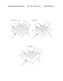 COMPOSITE CUSHIONING MATERIAL AND JIGLESS METHOD FOR MAKING THE SAME diagram and image