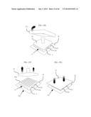 COMPOSITE CUSHIONING MATERIAL AND JIGLESS METHOD FOR MAKING THE SAME diagram and image