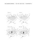 COMPOSITE CUSHIONING MATERIAL AND JIGLESS METHOD FOR MAKING THE SAME diagram and image