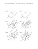 COMPOSITE CUSHIONING MATERIAL AND JIGLESS METHOD FOR MAKING THE SAME diagram and image