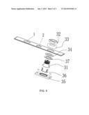 POWER BATTERY COVER PLATE EQUIPPED WITH A CURRENT INTERRUPTION DEVICE diagram and image