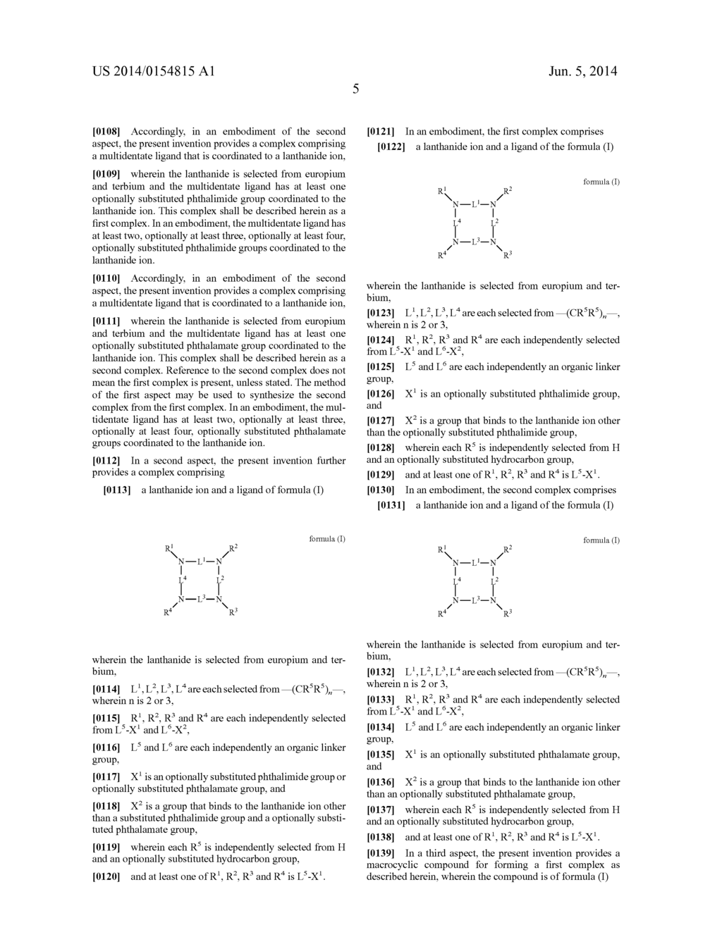 Luminescent Compounds, Complexes and Their Uses - diagram, schematic, and image 16