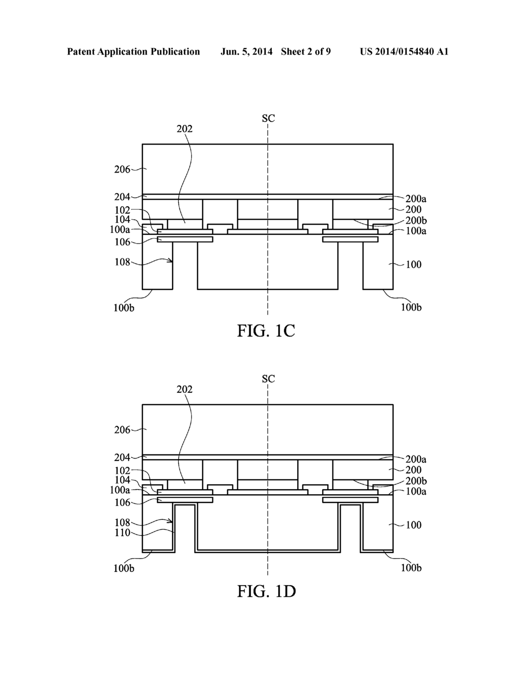 CHIP PACKAGE AND METHOD FOR FORMING THE SAME - diagram, schematic, and image 03