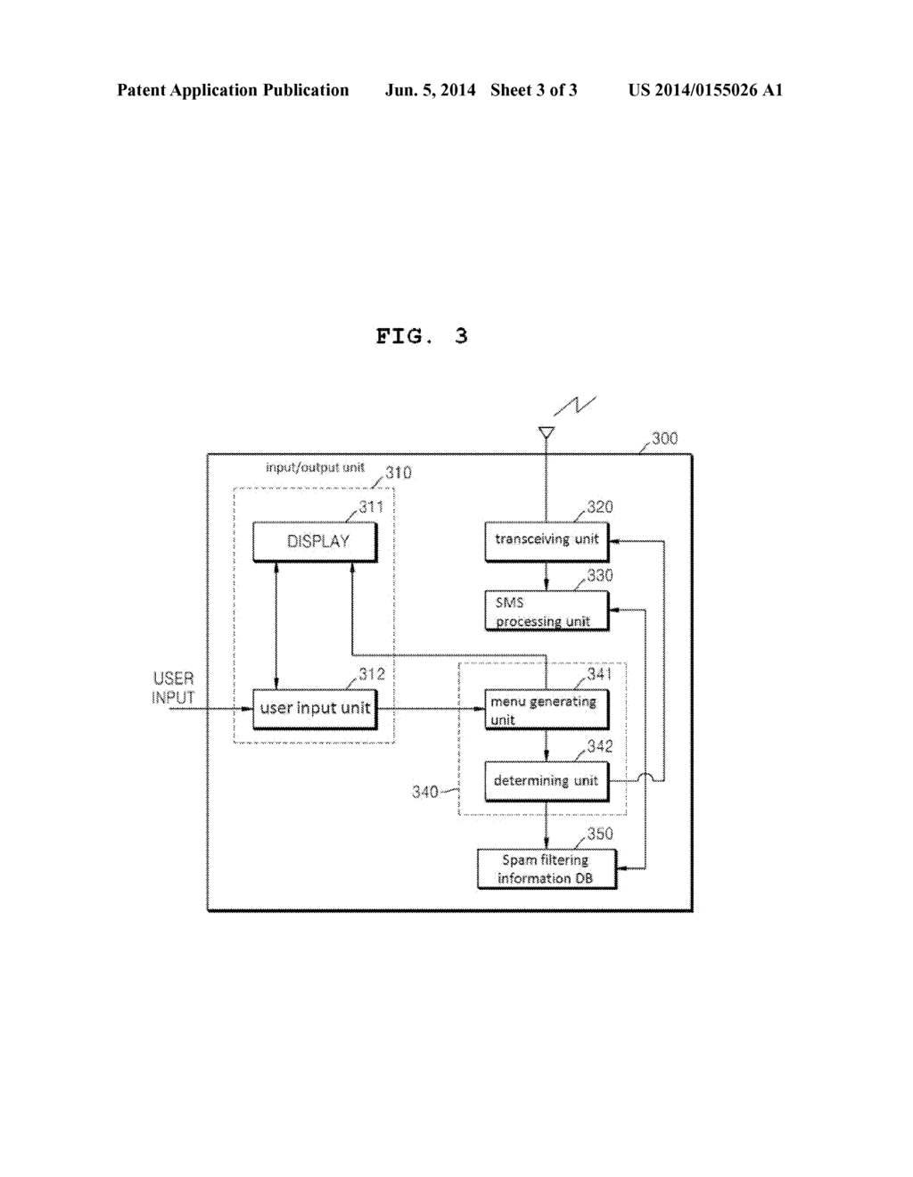 METHOD FOR SETTING SPAM STRING IN MOBILE DEVICE AND DEVICE THEREFOR - diagram, schematic, and image 04