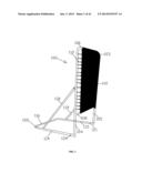 FOLDABLE SPORT GOALS AND THROWBACK DEVICES diagram and image