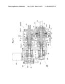 Shift Power Transmission Apparatus and Travel Power Transmission Device diagram and image