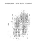 Shift Power Transmission Apparatus and Travel Power Transmission Device diagram and image