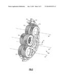 TURBINE ENGINE GEARBOX diagram and image