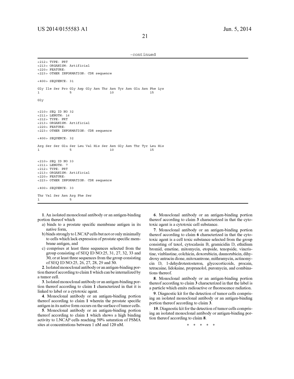 MONOCLONAL ANTIBODIES AND SINGLE CHAIN ANTIBODY FRAGMENTS AGAINST     CELL-SURFACE PROSTATE SPECIFIC MEMBRANE ANTIGEN - diagram, schematic, and image 44