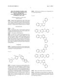 HOLE TRANSPORT MATERIAL FOR ORGANIC ELECTROLUMINESCENCE DEVICE AND ORGANIC     ELECTROLUMINESCENCE DEVICE COMPRISING THE SAME diagram and image