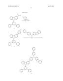 HOLE TRANSPORT MATERIAL FOR ORGANIC ELECTROLUMINESCENCE DEVICE AND ORGANIC     ELECTROLUMINESCENCE DEVICE INCLUDING THE SAME diagram and image