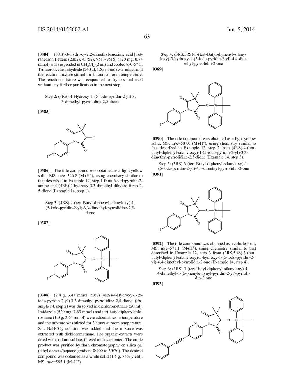 Arlethynyl Derivatives - diagram, schematic, and image 64