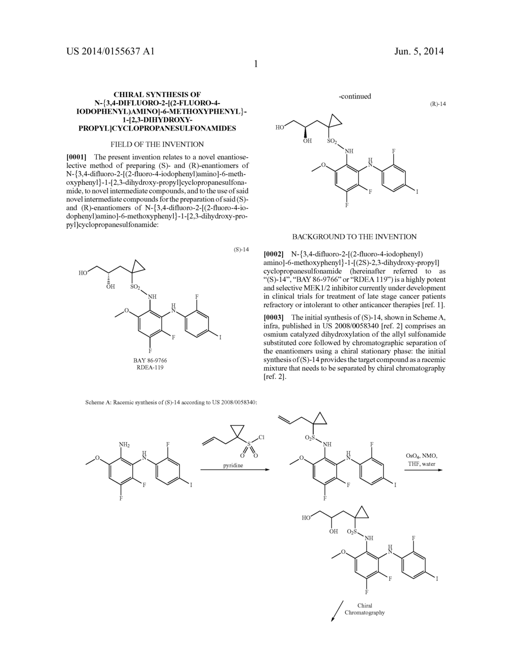 CHIRAL SYNTHESIS OF N--1-[2,3-DIHYDROXY-PROPYL]CYCLOPROPANESULFONAMIDES - diagram, schematic, and image 02