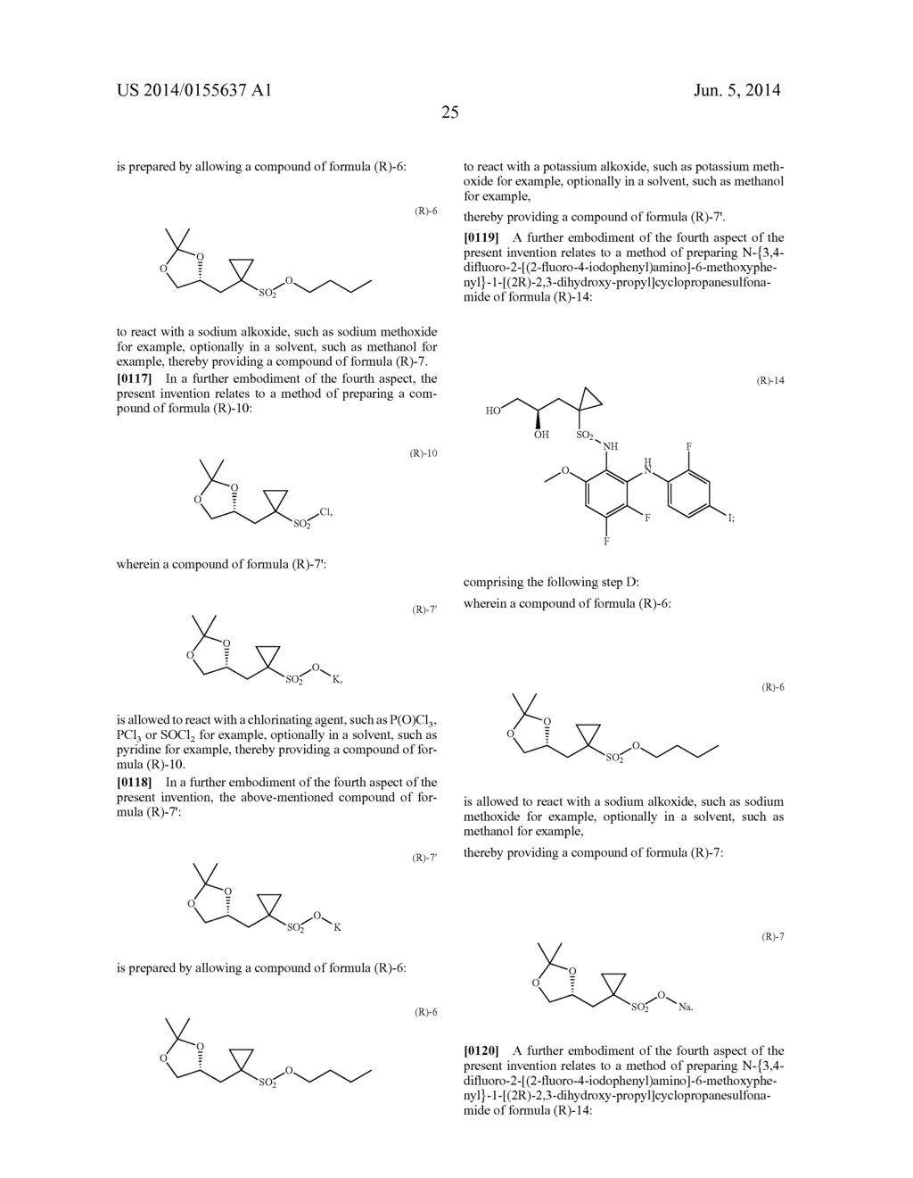 CHIRAL SYNTHESIS OF N--1-[2,3-DIHYDROXY-PROPYL]CYCLOPROPANESULFONAMIDES - diagram, schematic, and image 26