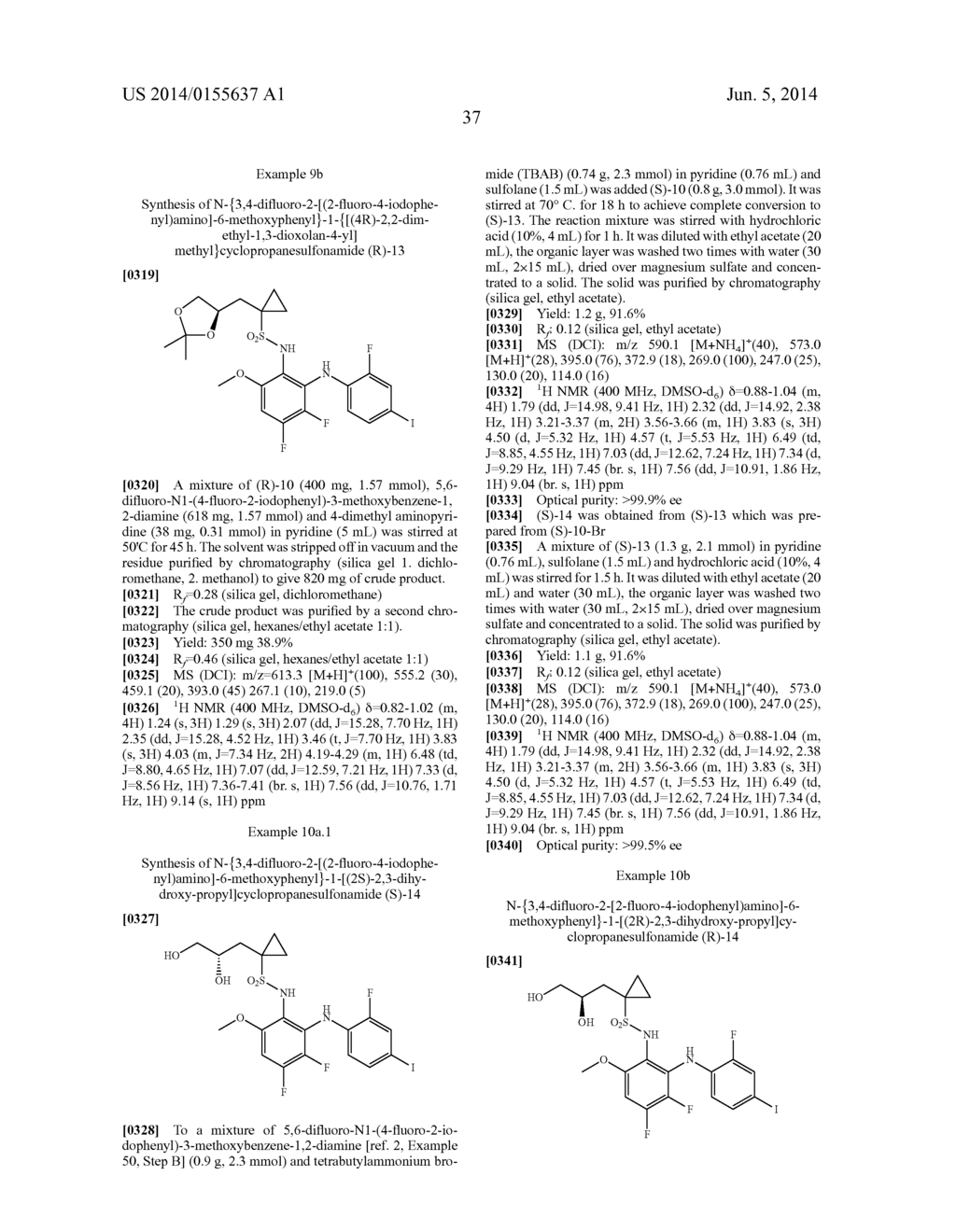 CHIRAL SYNTHESIS OF N--1-[2,3-DIHYDROXY-PROPYL]CYCLOPROPANESULFONAMIDES - diagram, schematic, and image 38