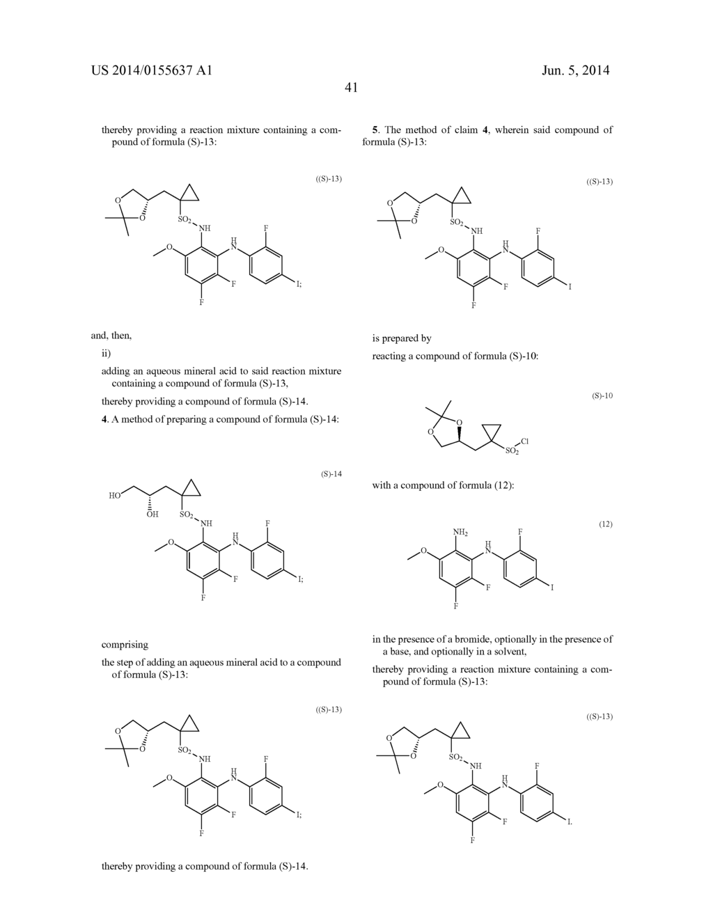 CHIRAL SYNTHESIS OF N--1-[2,3-DIHYDROXY-PROPYL]CYCLOPROPANESULFONAMIDES - diagram, schematic, and image 42