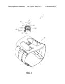 BACK BRACE TYPE SURGERY POSITIONING APPARATUS AND NAVIGATION SYSTEM HAVING     THE SAME diagram and image