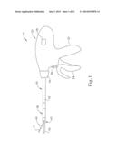 SURGICAL INSTRUMENT WITH CURVED BLADE FIRING PATH diagram and image