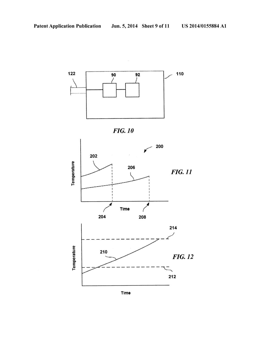 ELECTROSURGICAL SYSTEM AND METHOD HAVING ENHANCED TEMPERATURE MEASUREMENT - diagram, schematic, and image 10