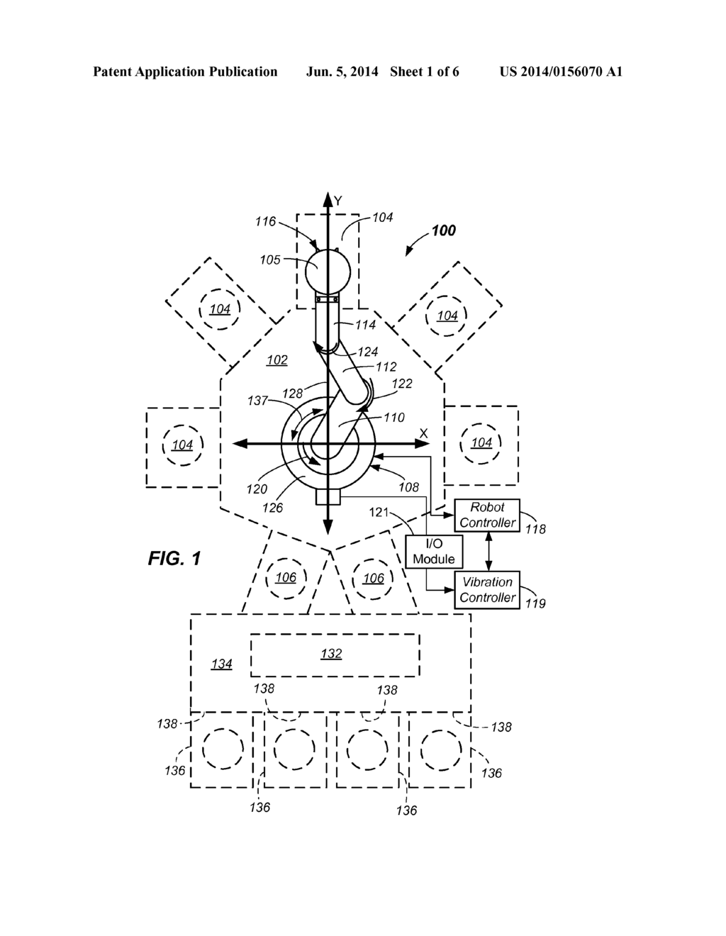 VIBRATION-CONTROLLED SUBSTRATE HANDLING ROBOTS, SYSTEMS, AND METHODS - diagram, schematic, and image 02