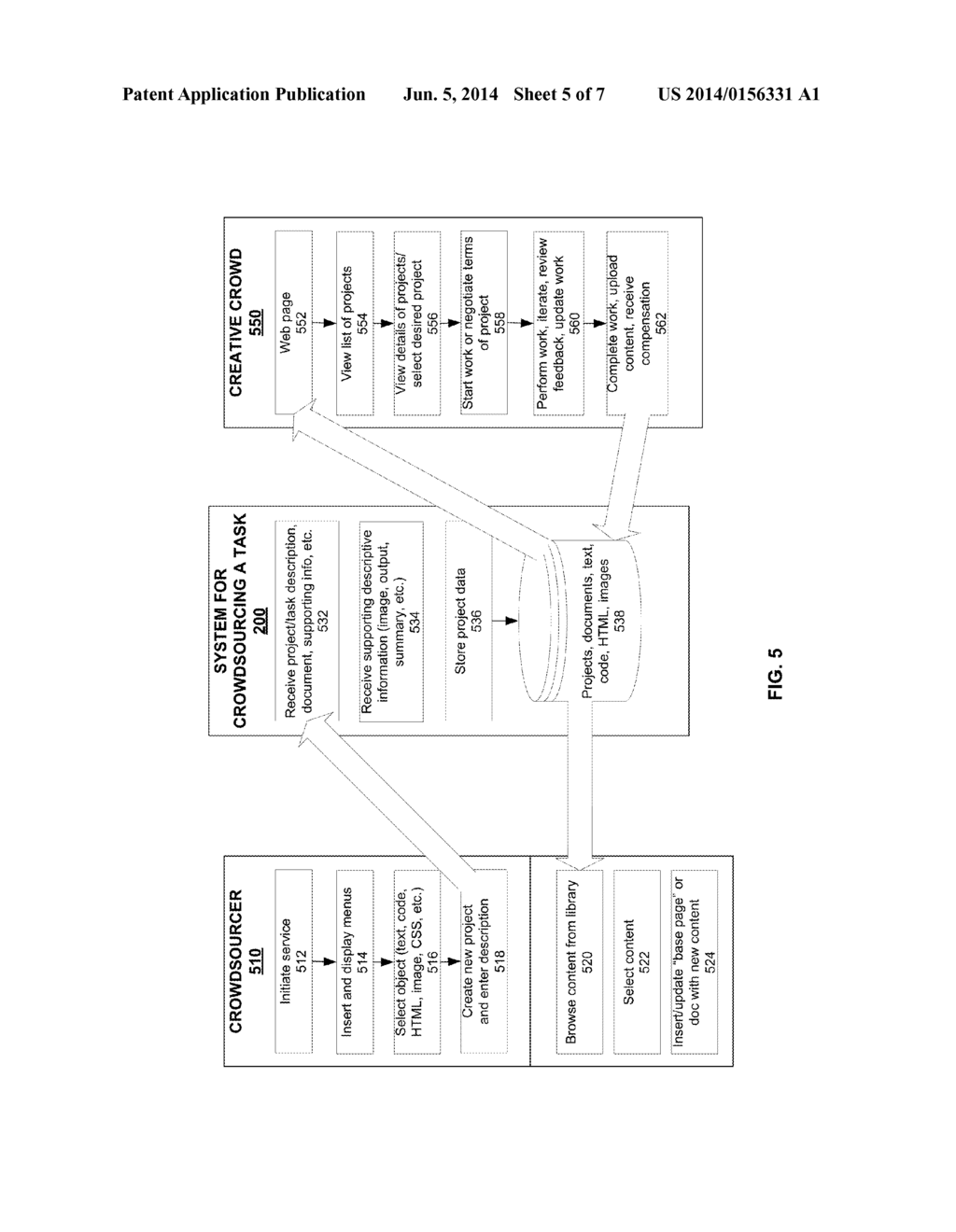 METHODS AND SYSTEMS FOR CONNECTING THIRD PARTY APPLICATIONS TO     CROWDSOURCING COMMUNITIES - diagram, schematic, and image 06