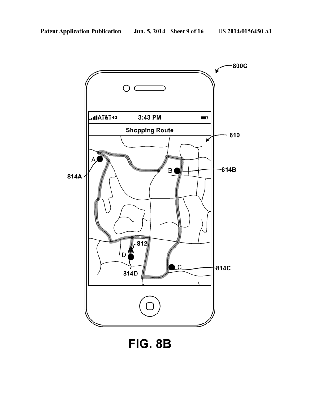 Managing Vendor Inventory Information And Shopping Navigation Routes Based     Upon Shopping List Contents - diagram, schematic, and image 10