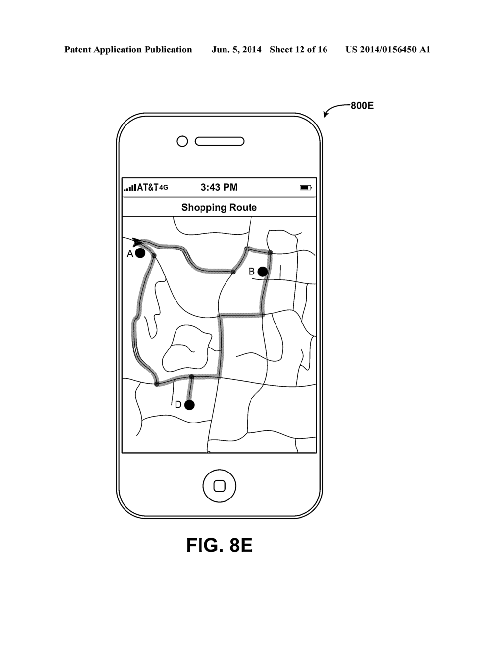 Managing Vendor Inventory Information And Shopping Navigation Routes Based     Upon Shopping List Contents - diagram, schematic, and image 13