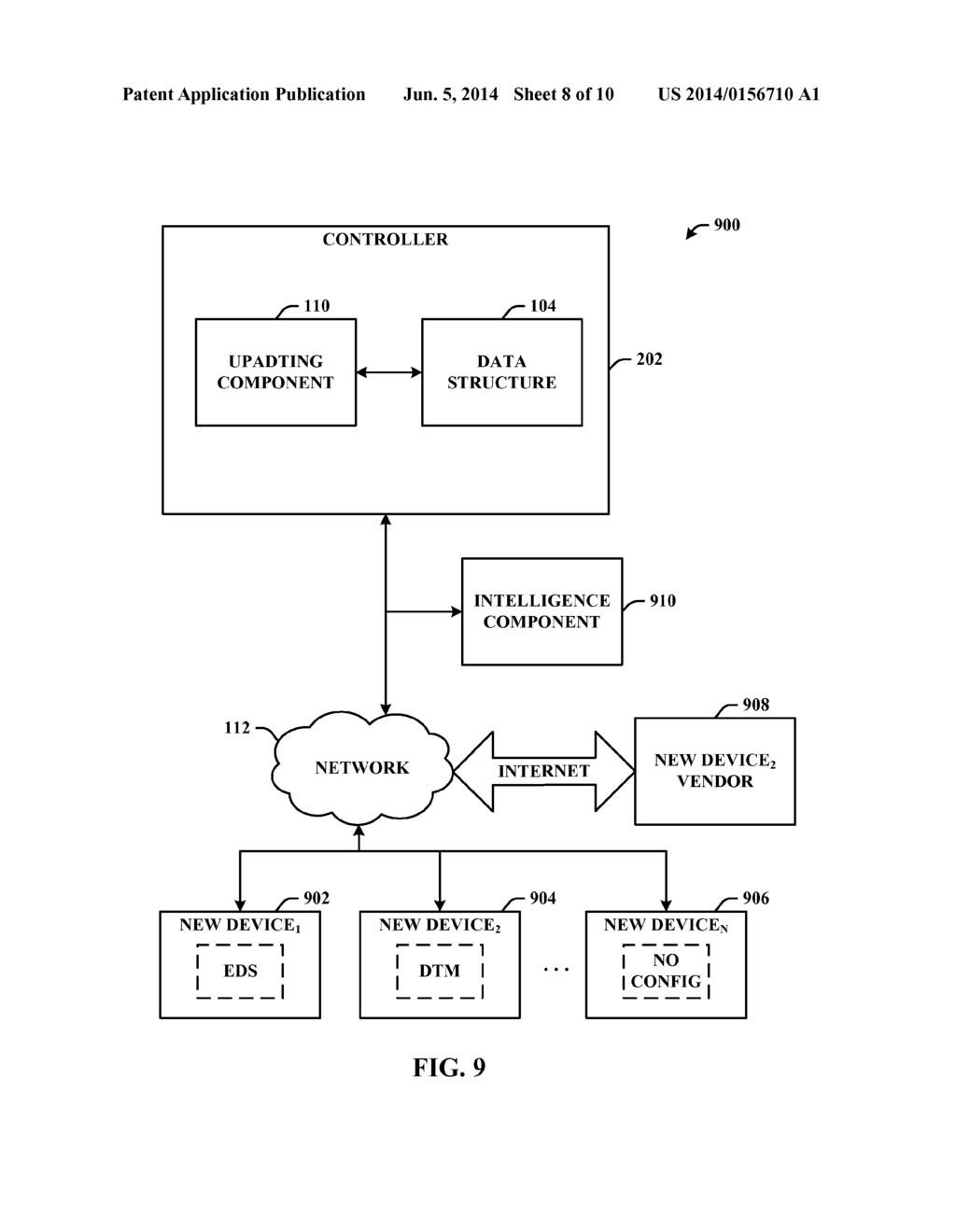 EMBEDDING CONTROLLERS AND DEVICES WITH DATA TO FACILITATE UP-TO-DATE     CONTROL AND CONFIGURATION INFORMATION - diagram, schematic, and image 09