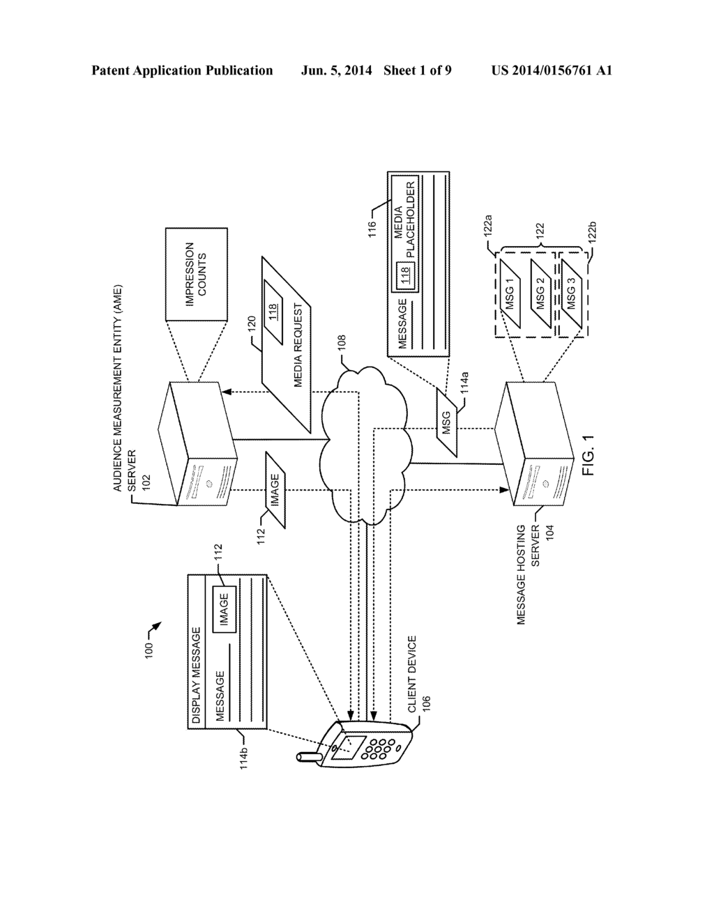 METHODS AND APPARATUS TO MONITOR IMPRESSIONS OF SOCIAL MEDIA MESSAGES - diagram, schematic, and image 02